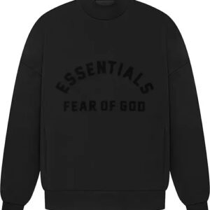 Fear of God Essentials Crewneck Jet Black