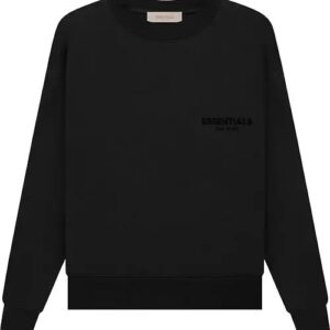 Fear of God Essentials Crewneck Black Stretch Limo