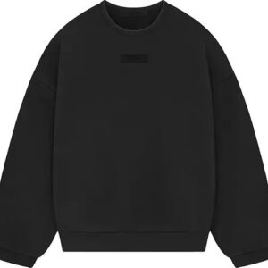 Fear of God Essentials Crewneck Sweatshirt Jet Black