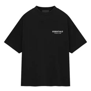 Fear of God Essentials Jersey Crewneck Tee Black