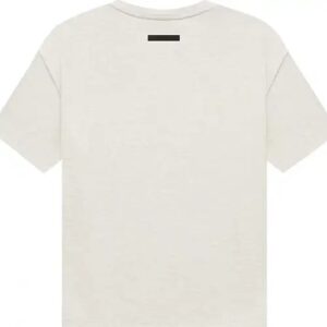 Fear of God Essentials Short-Sleeve Tee Light Heather Oatmeal