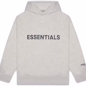 Fear of God Essentials Hoodie Heather Oatmeal