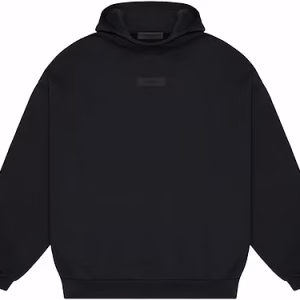 Fear of God Essentials Hoodie Jet Black