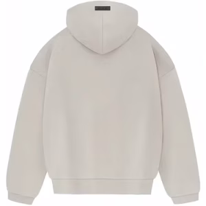 Fear of God Essentials Hoodie Silver Cloud