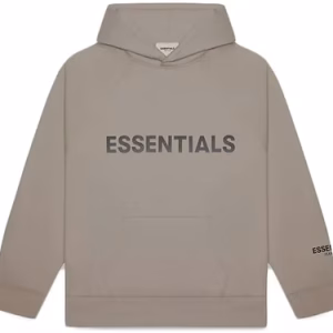 Fear of God Essentials Hoodie Taupe