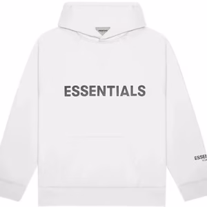 Fear of God Essentials Hoodie White