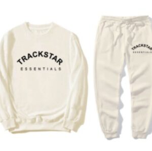Trackstar Academy Relaxed Tracksuit – Cream