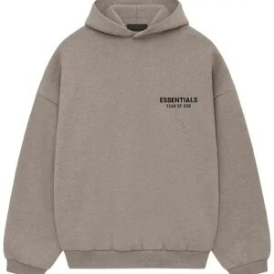Fear of God Essentials Fleece Hoodie Heather Grey