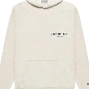 Fear of God Essentials Pullover Hoodie Light Heather Oatmeal