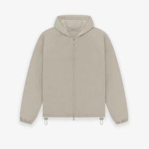 Fear of God Essentials Kids Fullzip Brown Jacket