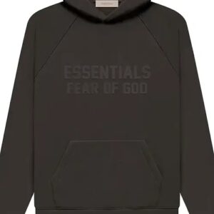 Fear of God Essentials Hoodie Off Black