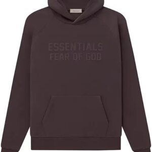 Fear of God Essentials Hoodie Plum
