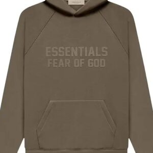 Fear of God Essentials Hoodie Wood