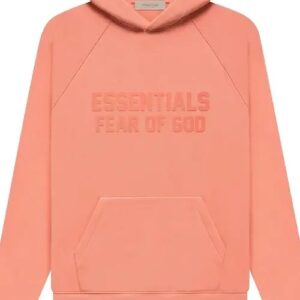 Fear of God Essentials Hoodie Coral
