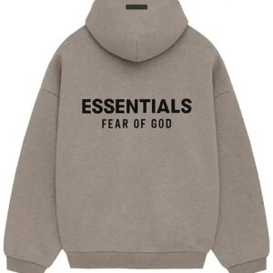 Fear of God Essentials Fleece Hoodie Heather Grey