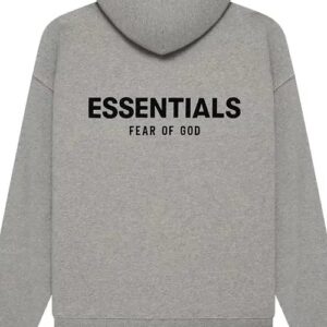 Fear of God Essentials Hoodie Dark Oatmeal