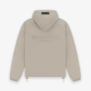 Fear of God Essentials Kids Fullzip Brown Jacket